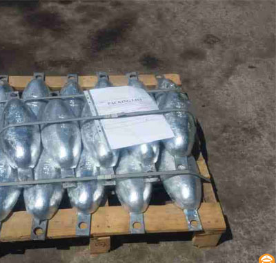 زینک آند بدنه شناور